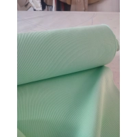 Ściągacz bawełniany prążek do wykończenia odzieży sportowej - miętowy